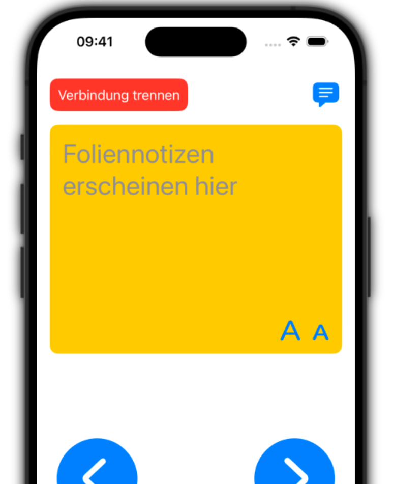 PPTControl App Screenshot